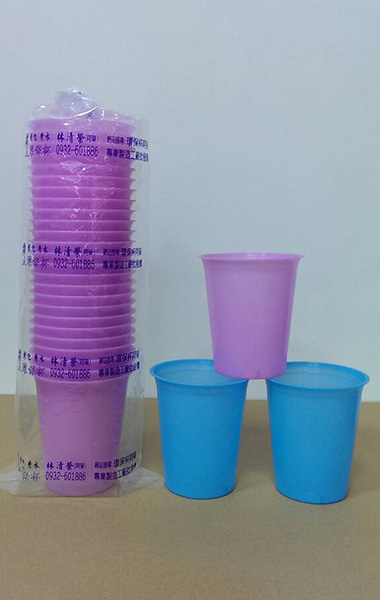 射出一體成型加厚免洗杯